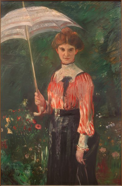 ミセス・ハルベ 作： Lovis Corinth