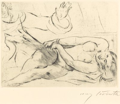 ヨセフとポティファルの妻 II ヨセフとポティファルの妻 II、1915 年。 作： Lovis Corinth