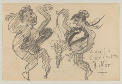 ロヴィス・コリントとカール・ストラスマン 作： Lovis Corinth