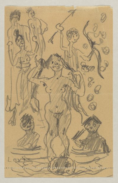 ロヴィス・コリントとカール・ストラスマン 作： Lovis Corinth