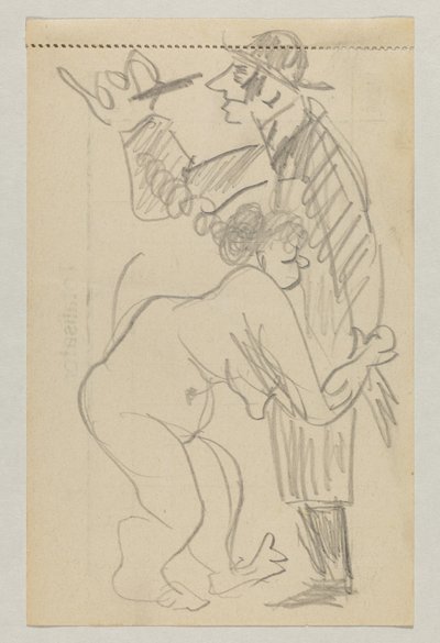 ロヴィス・コリントとカール・ストラスマン 作： Lovis Corinth