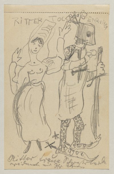 ロヴィス・コリントとカール・ストラスマン 作： Lovis Corinth