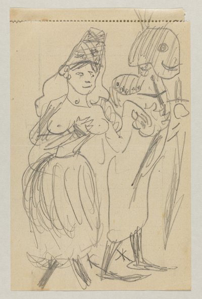 ロヴィス・コリントとカール・ストラスマン 作： Lovis Corinth