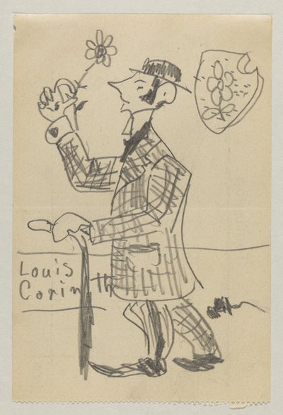 ロヴィス・コリントとカール・ストラスマン 作： Lovis Corinth