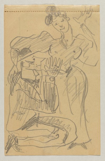 ロヴィス・コリントとカール・ストラスマン 作： Lovis Corinth