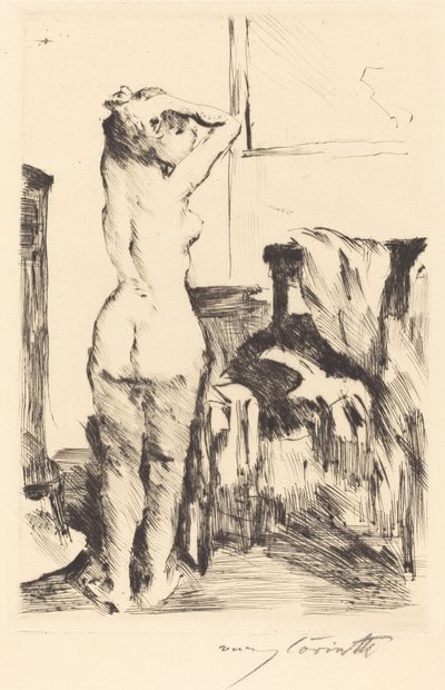 Modelllstudie (モデルの研究) 作： Lovis Corinth