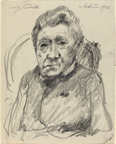 Mrs Hedwig Berend, 1923年。 作： Lovis Corinth