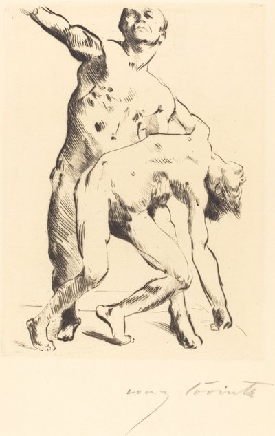 オデュッセウスと求婚者 オデュッセウスと求婚者』1914年 作： Lovis Corinth