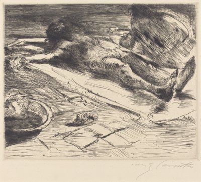 ピエタ（1920年）。 作： Lovis Corinth