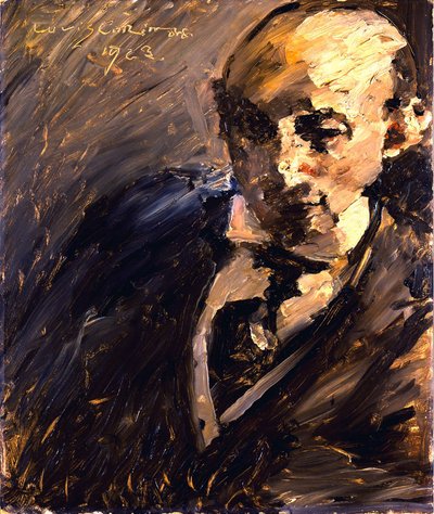 アルフレッドクーンの肖像、1923年 作： Lovis Corinth