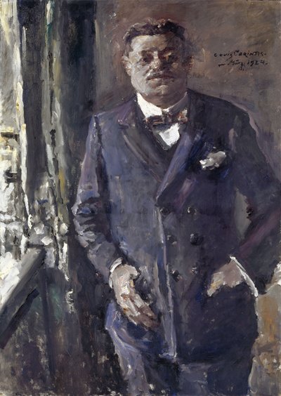 フリードリヒ エーベルト 1871 ～ 1925 年、ドイツ帝国大統領の肖像、1924 年。 作： Lovis Corinth