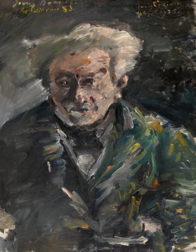 ゲオルク・ブランデスの肖像1842-1927 作： Lovis Corinth