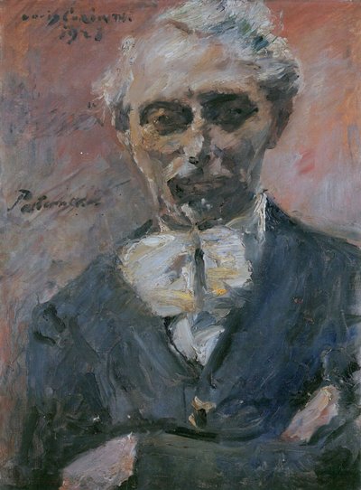 レオニード・パステルナークの肖像1862-1945、1923 作： Lovis Corinth