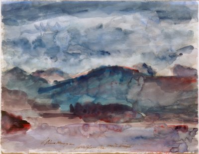 ヴァルヒェンゼーの美しい朝 作： Lovis Corinth
