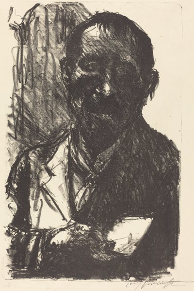 Self-Portrait 1919 (自画像 1919) 作： Lovis Corinth