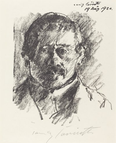 セルフ・ポートレート セルフ・ポートレート 1920年 作： Lovis Corinth