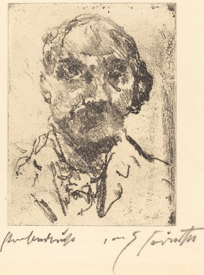 セルフ・ポートレイト セルフ・ポートレイト、19211922。 作： Lovis Corinth