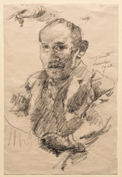 自画像 作： Lovis Corinth