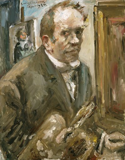 自画像 作： Lovis Corinth