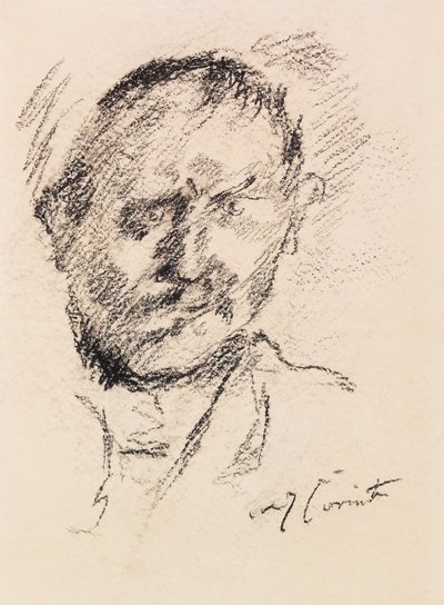 自画像、c。 1925年。 作： Lovis Corinth