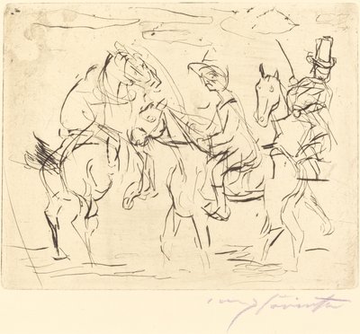 サンデーライダーズ 作： Lovis Corinth