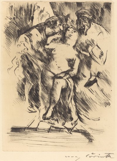 Susanna im Bade (スザンナ・イン・ザ・バス) 作： Lovis Corinth