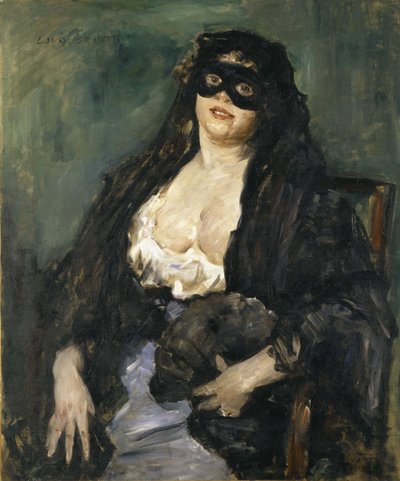 ブラックマスク 作： Lovis Corinth