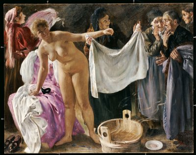 魔女、1897 作： Lovis Corinth