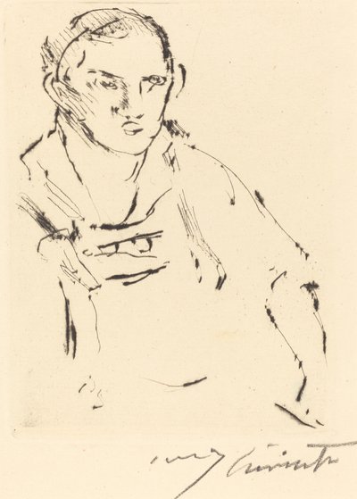 Thomas Corinth, 1922年。 作： Lovis Corinth