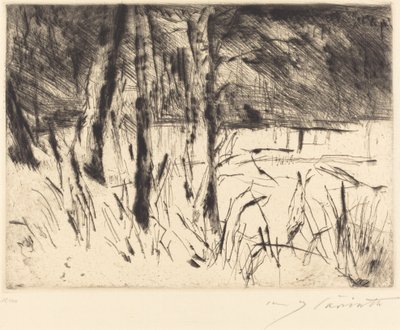 動物園、1922年 作： Lovis Corinth