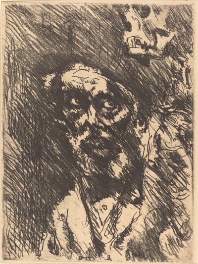 Tod und Greis 死と老人 1921年に出版された1922年の作品です。 作： Lovis Corinth