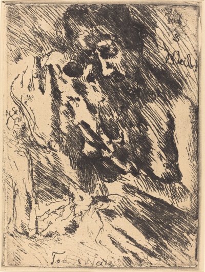 Tod und Weib 「死と女」 1921年出版 1922年出版 作： Lovis Corinth