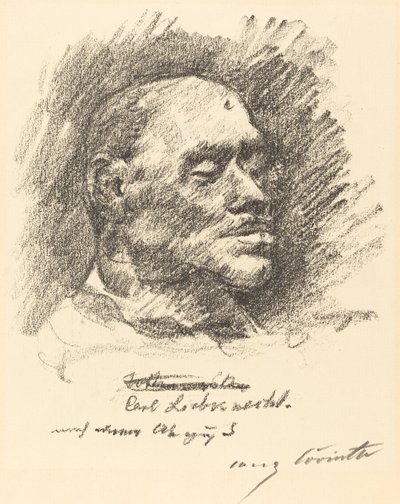 リープクネヒトのデスマスク リープクネヒトのデスマスク 1920年 作： Lovis Corinth
