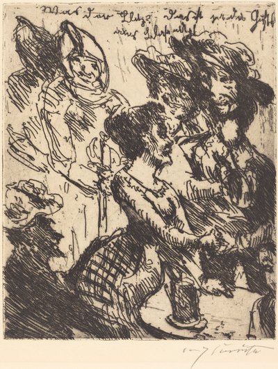 「なにそれ！グステル・フォン・ブラセヴィッツだ」 作： Lovis Corinth
