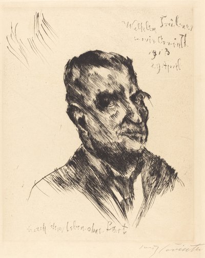 ヴィルヘルム・トリュブナー 作： Lovis Corinth
