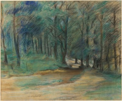 林道 作： Lovis Corinth