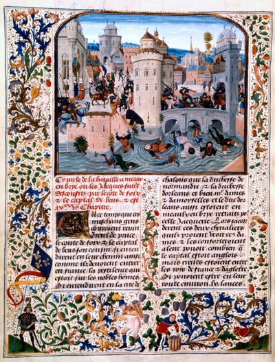 モー、1358年、c1475年の農民反逆者の虐殺 作： Loyset Liedet