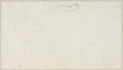 スフィンクスのスケッチ[] verso、c。 1879-80。 作： Luc Olivier Merson