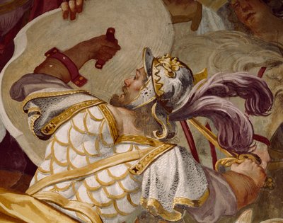 アンテノールのイリュリア王ヴァレシオに対する勝利、「アンテノールの神話」のエピソード 作： Luca Ferrari
