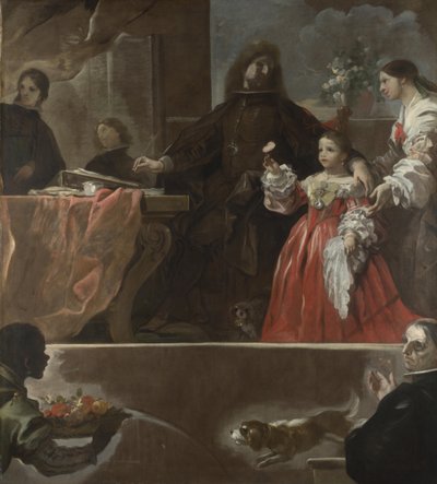 ベラスケスへのオマージュ、1692～1700年頃。 作： Luca Giordano