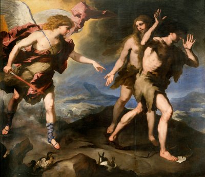 楽園からの追放、17世紀後半 作： Luca Giordano