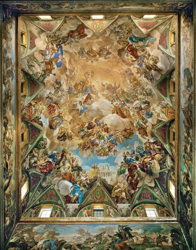 ハプスブルクの勝利 作： Luca Giordano