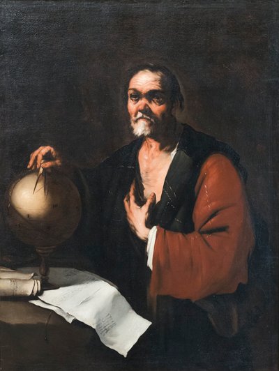 ヘラクレイトス 作： Luca Giordano