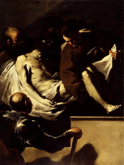 キリストの墓、1659〜60年 作： Luca Giordano