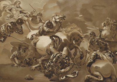 背教者ジュリアンの死（クロモリト） 作： Luca Giordano