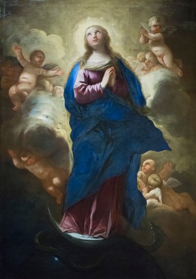 a imaculada conceição 作： Luca Giordano