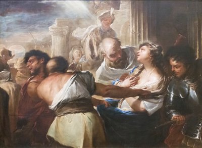 聖ルチアの殉教 作： Luca Giordano