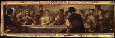 「カナの結婚式」（カナの奇跡）ルカ・ジョルダーノ（1632-1705）の絵画プーシキン美術館、モスクワ 作： Luca Giordano
