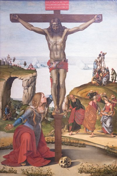 マグダラのマリアとの磔刑 作： Luca Signorelli