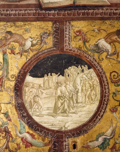 ダンテ・アリギエーリ（1265-1321）の『神曲』から、地獄のダンテとヴァージルの場面。 作： Luca Signorelli